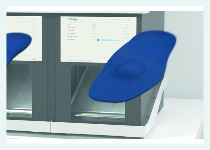 Custom insole printed on the T-Soles 3D printer